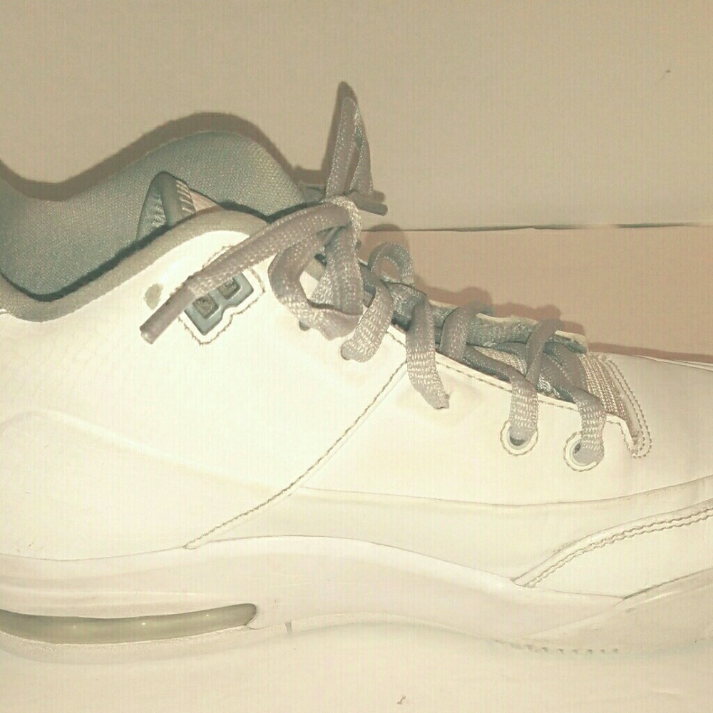 White and Gray Jordan's can be for girls or boys
